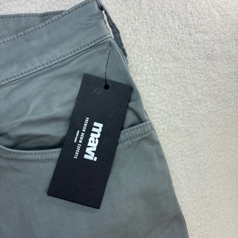 Mavi Zach Straight Leg Pants Men 44x32 Gray Cotton Stretch Casual Preppy NWT